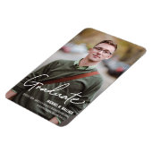 Ankündigung des MBA Business Graduate Custom Foto  Magnet (Linke Seite)