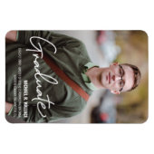 Ankündigung des MBA Business Graduate Custom Foto  Magnet (Horizontal)