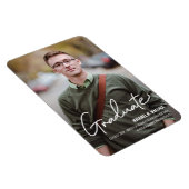 Ankündigung des MBA Business Graduate Custom Foto Magnet (Rechte Seite)