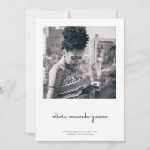 Ankündigung des Minimalistischen Abschlusses (Vorderseite)