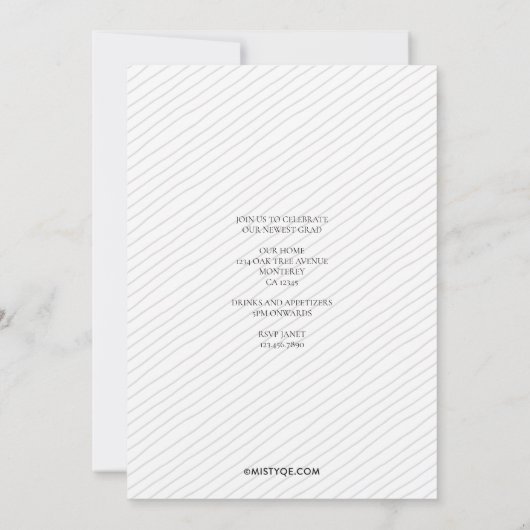 Ankündigung des Minimalistischen Abschlusses (Rückseite)