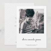 Ankündigung des Minimalistischen Abschlusses (Vorne/Hinten)