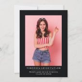 ANKÜNDIGUNG DES MINIMALISTISCHEN FOTOS (Vorderseite)