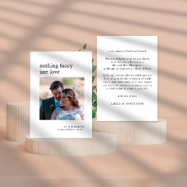 Ankündigung des Minimalistischen Fotos