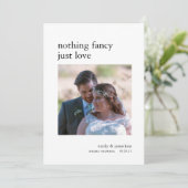 Ankündigung des Minimalistischen Fotos (Stehend Vorderseite)