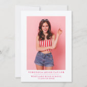 ANKÜNDIGUNG DES MINIMALISTISCHEN FOTOS (Vorderseite)