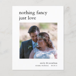 Ankündigung des Minimalistischen Fotos zur Haushal