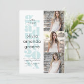 Ankündigung des minimalistischen Minze-Abschlusses (Stehend Vorderseite)