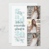 Ankündigung des minimalistischen Minze-Abschlusses (Vorne/Hinten)