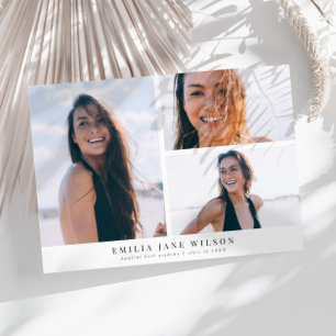 Ankündigung des Minimalistischen Multi-Foto-Abschl