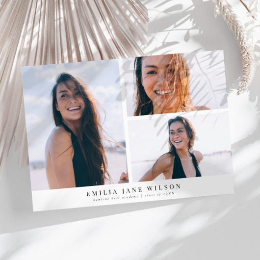 Ankündigung des Minimalistischen Multi-Foto-Abschl