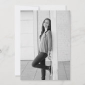 Ankündigung des modernen Abschlusses (Rückseite)