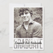 Ankündigung des modernen Abschlusses (Vorderseite)