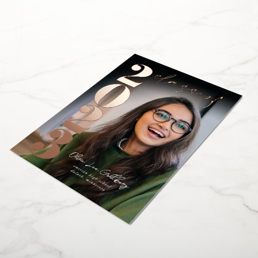 Ankündigung des modernen Abschlusses (Gedreht)