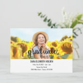 Ankündigung des modernen Abschlusses (Stehend Vorderseite)