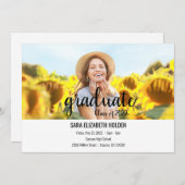 Ankündigung des modernen Abschlusses (Vorne/Hinten)