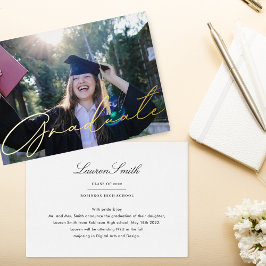 Ankündigung des modernen Abschlusses der Goldkalli