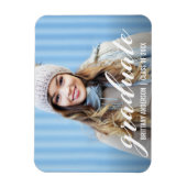 Ankündigung des modernen Abschlusses | FOTO Magnet (Vertikal)