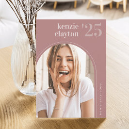 Ankündigung des modernen Arch Foto Abschluss