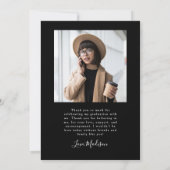 Ankündigung des modernen Black Gold Arch Abschluss (Rückseite)