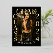 Ankündigung des modernen Boho Arch Foto Abschluss (Stehend vorne)