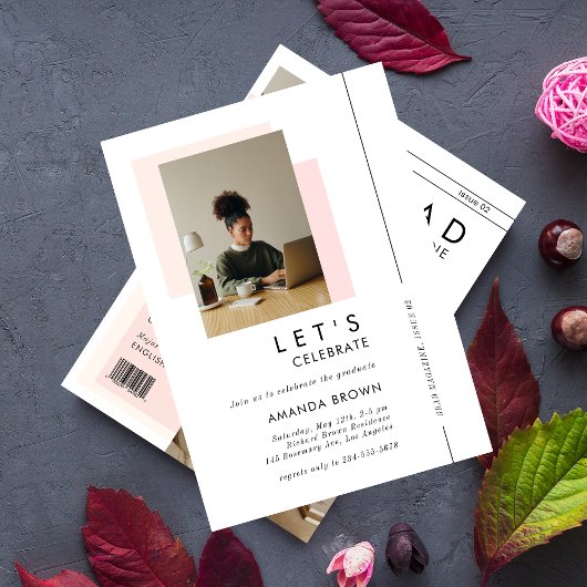 Ankündigung des modernen Boho Magazine-Abschlusses