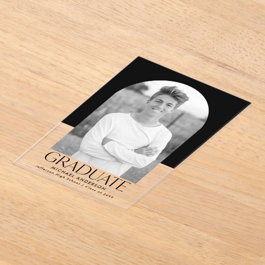 Ankündigung des modernen Farbblockes Akryllischer  (Ablage )