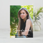 Ankündigung des modernen Foto-Abschlusses (Stehend Vorderseite)