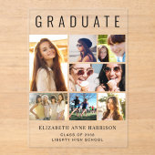 Ankündigung des modernen Foto Akryllische Abschlus (Vorderseite)