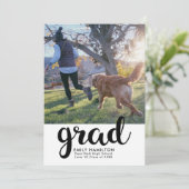 Ankündigung des modernen Fotos Abschluss (Stehend Vorderseite)