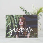 Ankündigung des modernen Fotos Abschluss (Stehend Vorderseite)