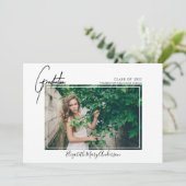 Ankündigung des modernen Fotos Abschluss 2022 (Stehend Vorderseite)