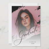 Ankündigung des modernen Fotos Black & White Grad (Vorderseite)