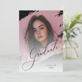 Ankündigung des modernen Fotos Black & White Grad (Stehend Vorderseite)