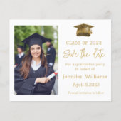 Ankündigung des modernen Fotos Save the Date Absch (Vorderseite)