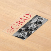 Ankündigung des modernen Grad Foto Akryllische Abs (Ablage )