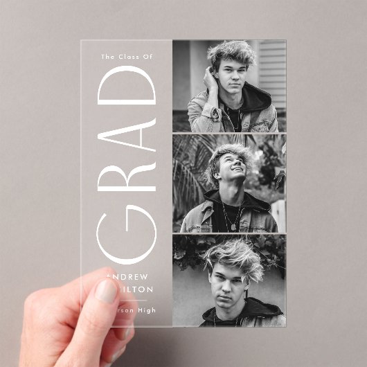 Ankündigung des modernen Grad Foto Akryllische Abs (Insitu (Handheld))