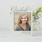 Ankündigung des modernen Graduate Foto (Stehend Vorderseite)