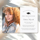 Ankündigung des modernen Graduate Foto Abschluss