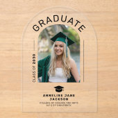 Ankündigung des modernen Graduiertenarch-Foto-Absc (Vorderseite)