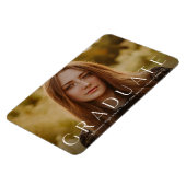 Ankündigung des modernen horizontalen Fotos Abschl Magnet (Linke Seite)