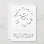 Ankündigung des modernen Minimalistischen Abschlus (Rückseite)