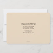 Ankündigung des modernen Minimalistischen Abschlus (Rückseite)