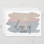Ankündigung des modernen Ocean Sunset Beach Abschl (Vorderseite)