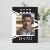 Ankündigung des modernen Schwarz-weißen Fotos Absc (Stehend Vorderseite)