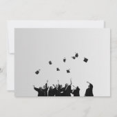 Ankündigung des modernen Uni Genius Abschluss Foto (Rückseite)