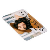 Ankündigung des modischen Abschluss Foto Magnet (Rechte Seite)