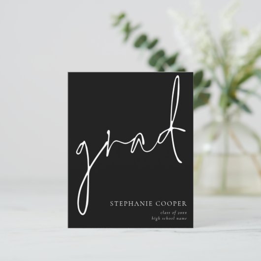 Ankündigung des Monchrome-Graduate-Programms (Stehend Vorderseite)