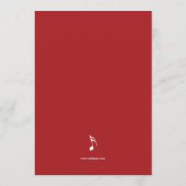 Ankündigung des Music Major-Grand-Piano-Abschlusse (Rückseite)