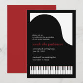 Ankündigung des Music Major-Grand-Piano-Abschlusse (Vorne/Hinten)